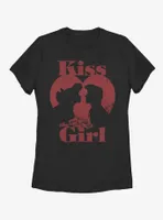 Disney The Little Mermaid Kiss Girl Womens T-Shirt
