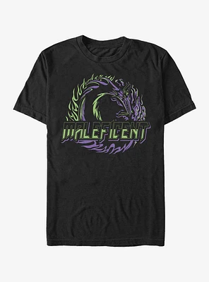 Disney Sleeping Beauty Maleficent Fire Wheel T-Shirt