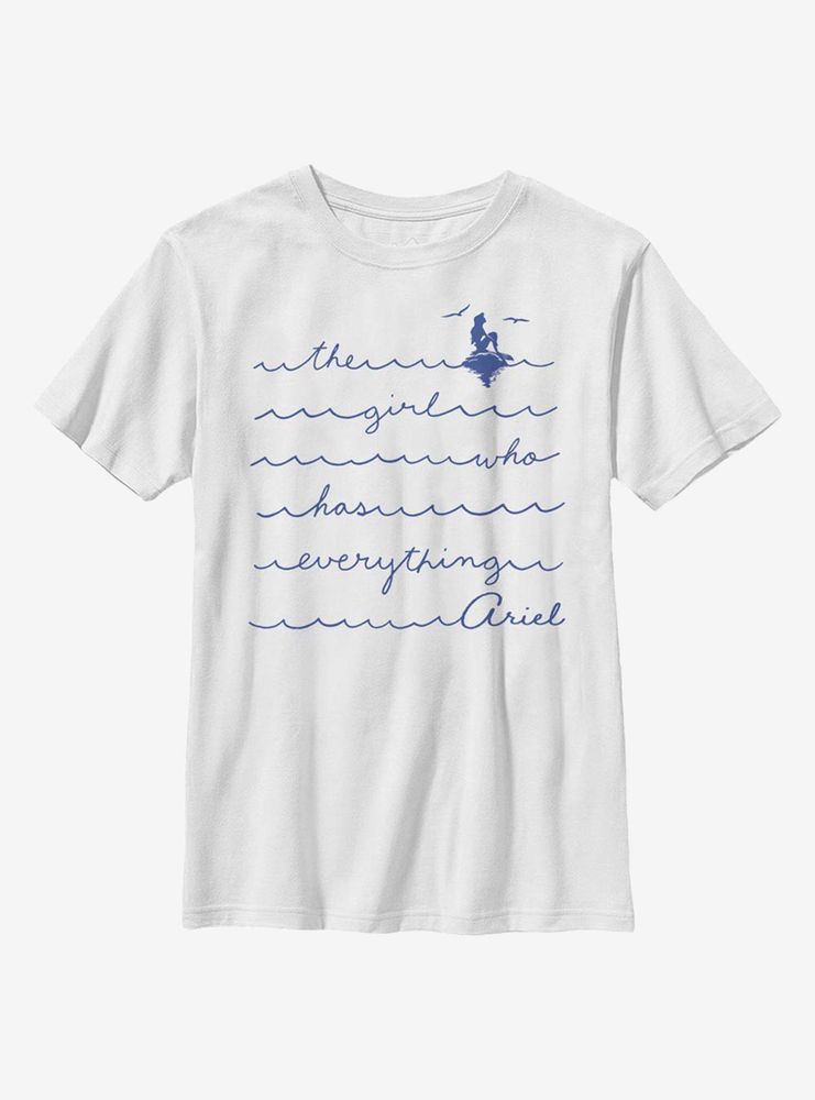 Disney The Little Mermaid Girl Who Has Everything Youth T-Shirt