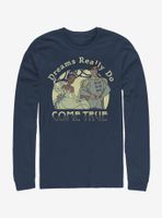 Disney The Princess And Frog Dreams Do Come True Long-Sleeve T-Shirt