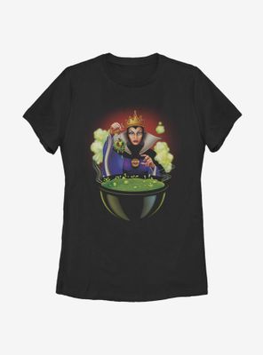 Disney Snow White And The Seven Dwarfs Evil Queen One Bite Womens T-Shirt