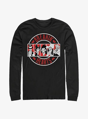 Disney Villains Breakin' Hearts Long-Sleeve T-Shirt