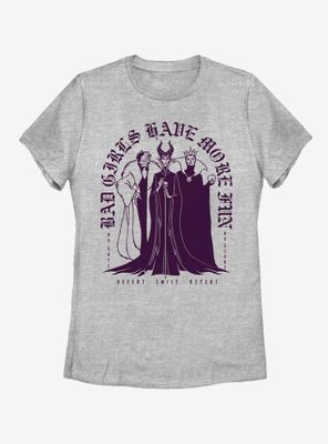 Disney Villains Bad Girls Arch Womens T-Shirt