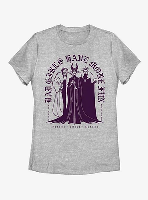 Disney Villains Bad Girls Arch Womens T-Shirt