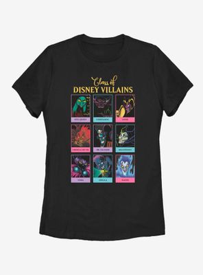 Disney Villains Year Book Womens T-Shirt