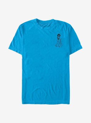 Disney Aladdin Jasmine Line T-Shirt