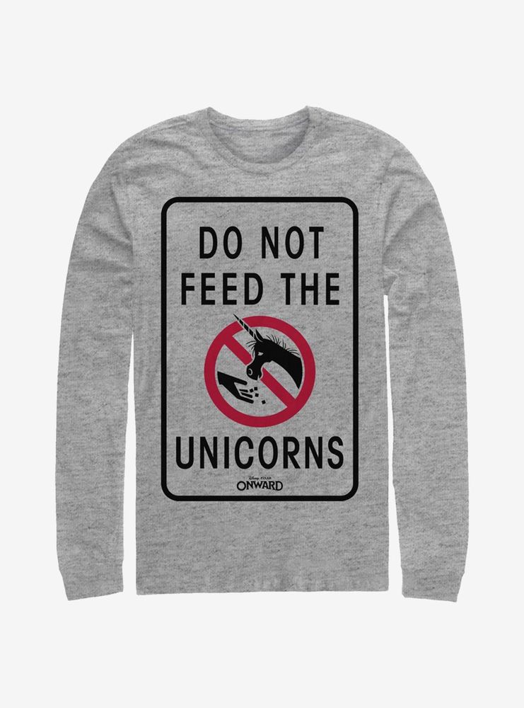 Disney Pixar Onward Don't Feed The Unicorns Long-Sleeve T-Shirt