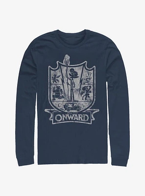 Disney Pixar Onward Crest Long-Sleeve T-Shirt