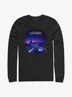 Disney Pixar Onward Poster Knockout Long-Sleeve T-Shirt