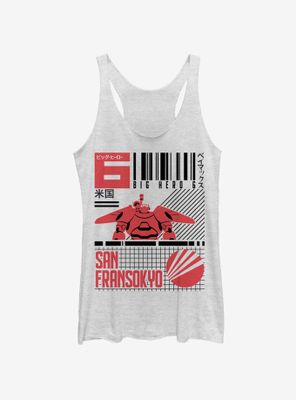 Disney Big Hero 6 San Fransokyo Pride Womens Tank Top