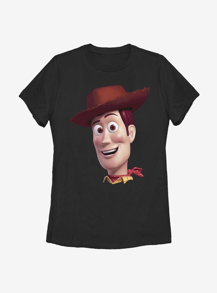 Disney Pixar Toy Story Woody Big Face Womens T-Shirt