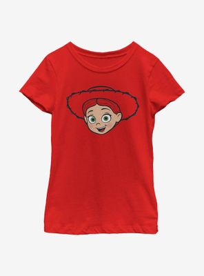 Disney Pixar Toy Story Big Face Jessie Youth Girls T-Shirt