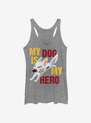 Disney Bolt Hero Dog Womens Tank Top