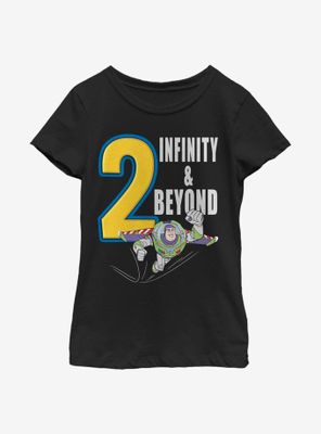 Disney Pixar Toy Story Infinity And Beyond Buzz Youth Girls T-Shirt
