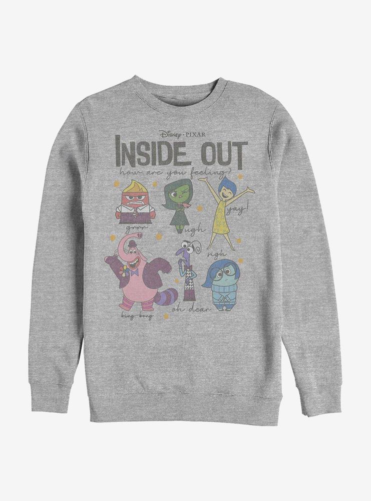 Disney Pixar Inside Out Feels Sweatshirt