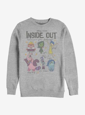 Disney Pixar Inside Out Feels Sweatshirt