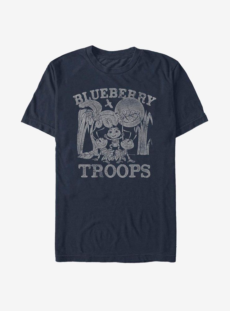 Disney Pixar A Bug's Life Blueberry Troops T-Shirt