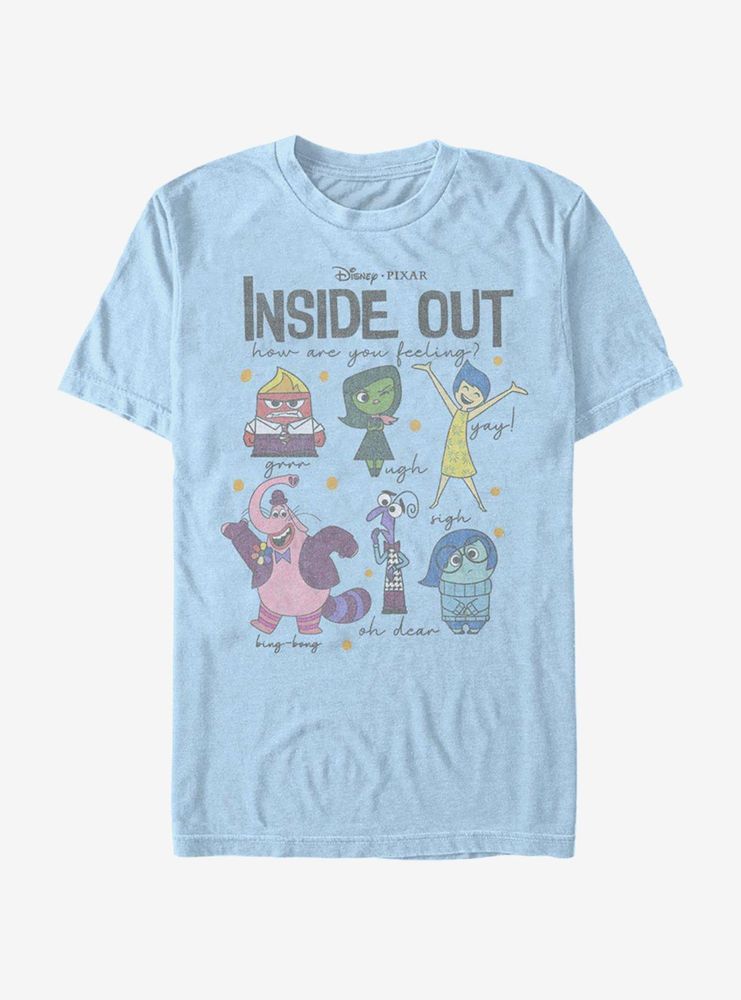 Disney Pixar Inside Out Feels T-Shirt