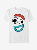 Disney Pixar Toy Story 4 Big Face Smiling Forky T-Shirt