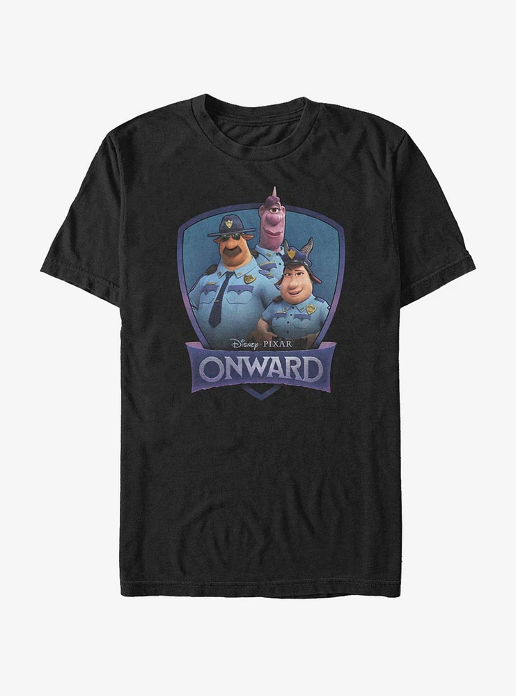 Disney Pixar Onward Police Group T-Shirt