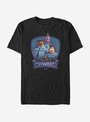 Disney Pixar Onward Police Group T-Shirt