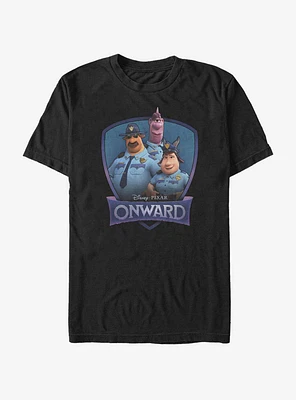 Disney Pixar Onward Police Group T-Shirt