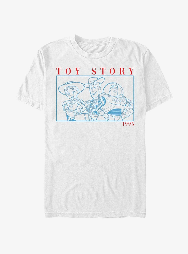 Disney Pixar Toy Story 4 Boxed Friends T-Shirt