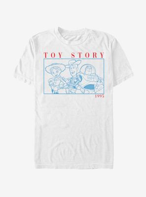 Disney Pixar Toy Story 4 Boxed Friends T-Shirt