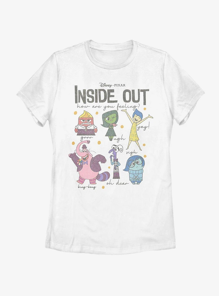 Disney Pixar Inside Out Feels Womens T-Shirt