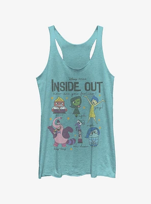 Disney Pixar Inside Out Feels Womens Tank Top