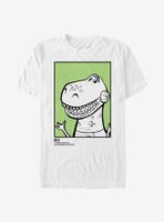 Disney Pixar Toy Story 4 Rex Id Card T-Shirt