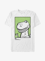 Disney Pixar Toy Story 4 Rex Id Card T-Shirt