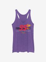 Disney Pixar Cars Flaming Ninety Five Womens Tank Top