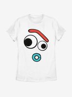 Disney Pixar Toy Story 4 Big Face Curious Forky Womens T-Shirt