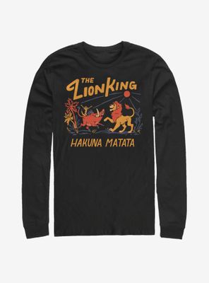 Disney The Lion King Hakuna Matata Sunrise Long-Sleeve T-Shirt