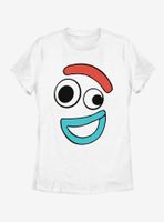 Disney Pixar Toy Story 4 Big Face Smiling Forky Womens T-Shirt