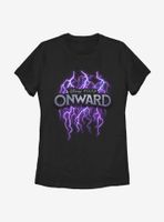 Disney Pixar Onward Logo Lightning Womens T-Shirt