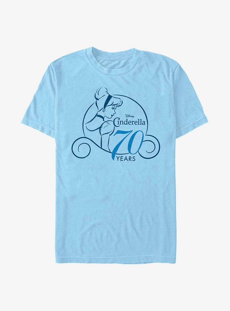 Disney Cinderella Simple Anniversary T-Shirt