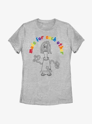 Disney Pixar Toy Story 4 Friend Of Forky Pair Womens T-Shirt