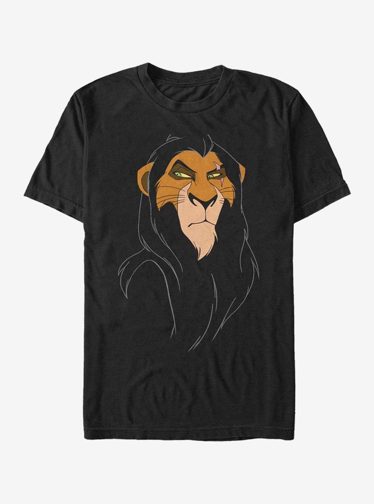 Disney The Lion King Big Face Scar T-Shirt