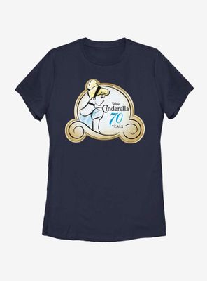 Disney Cinderella Cindy Anniversary Womens T-Shirt