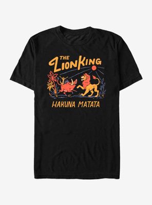 Disney The Lion King Hakuna Matata Sunrise T-Shirt