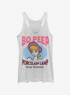 Disney Pixar Toy Story 4 Porcelain Lamp Peep Womens Tank Top