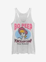 Disney Pixar Toy Story 4 Porcelain Lamp Peep Womens Tank Top