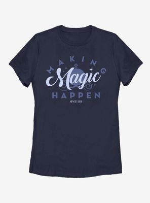 Disney Cinderella Magic Since 1950 Womens T-Shirt