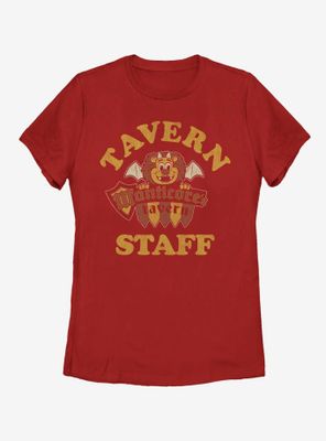 Disney Pixar Onward Tavern Staff Back Womens T-Shirt