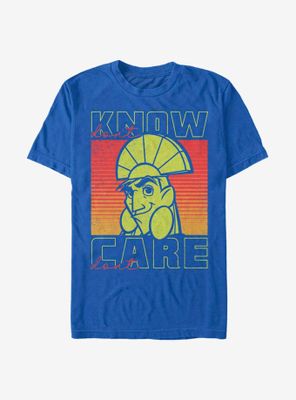 Disney The Emperor's New Groove Don't Know Care Kuzco T-Shirt