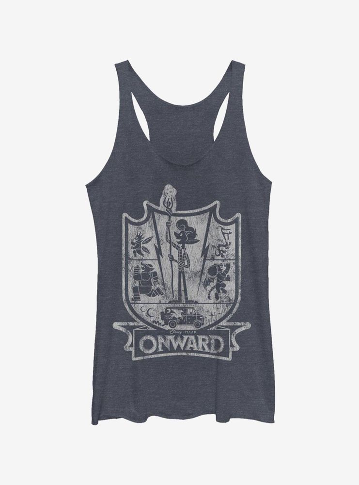 Disney Pixar Onward Crest Womens Tank Top