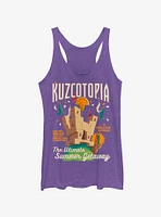Disney The Emperor's New Groove Kuzcotopia Ad Womens Tank Top