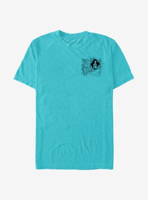 Disney The Little Mermaid Ariel Waves Line T-Shirt